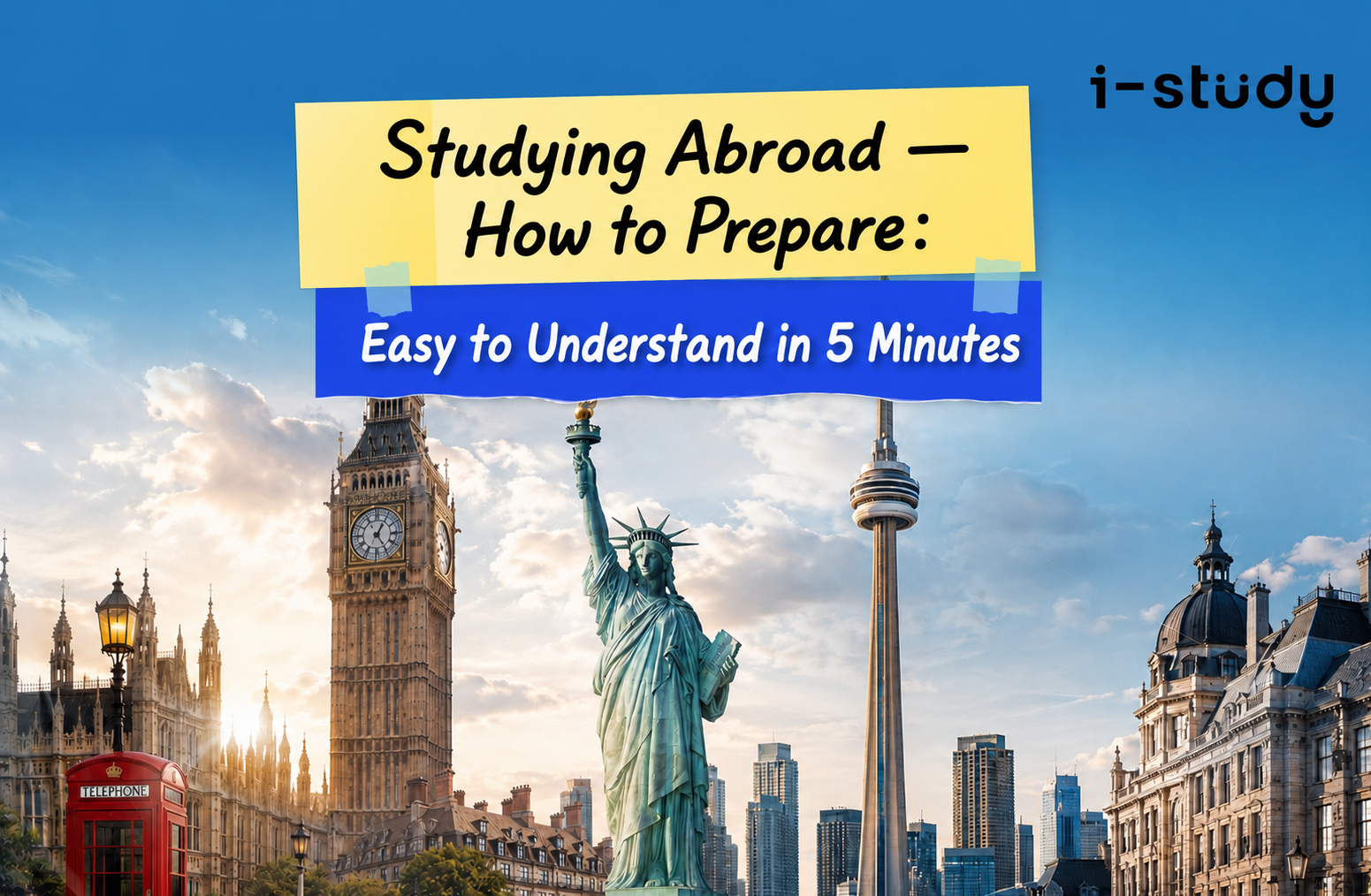 Studying Abroad — How to Prepare: Easy to Understand in 5 Minutes