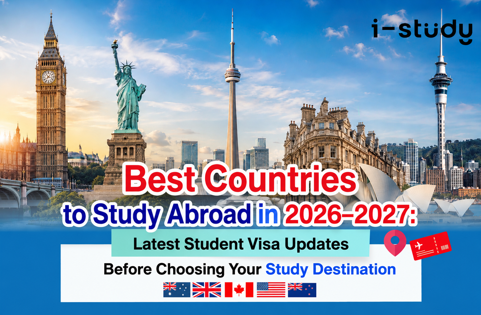 Best Countries to Study Abroad in 2026–2027: Latest Student Visa Updates Before Choosing Your Study Destination